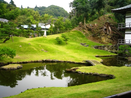 Un jardin zen de Kamakura.