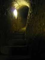 photo: escalier sombre